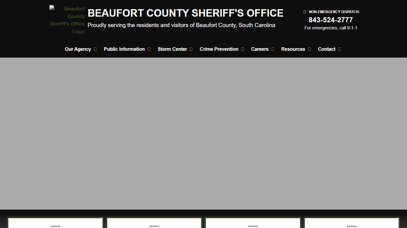 Beaufort County Sheriff's Office • Proudly Serving Beaufort County SC